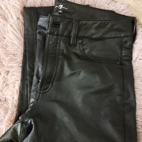 Seven faux leather Pants - Picture 2 of 3